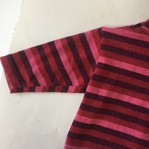 Please Mum Girls Baby Sz 6 Months Sparkle Red Pink Shirt Stripe Vancouver Canada - Picture 13 of 13